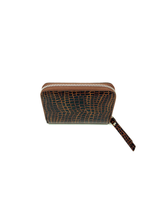 A Class L. Brown Leather Small Wallet - 262 091 04