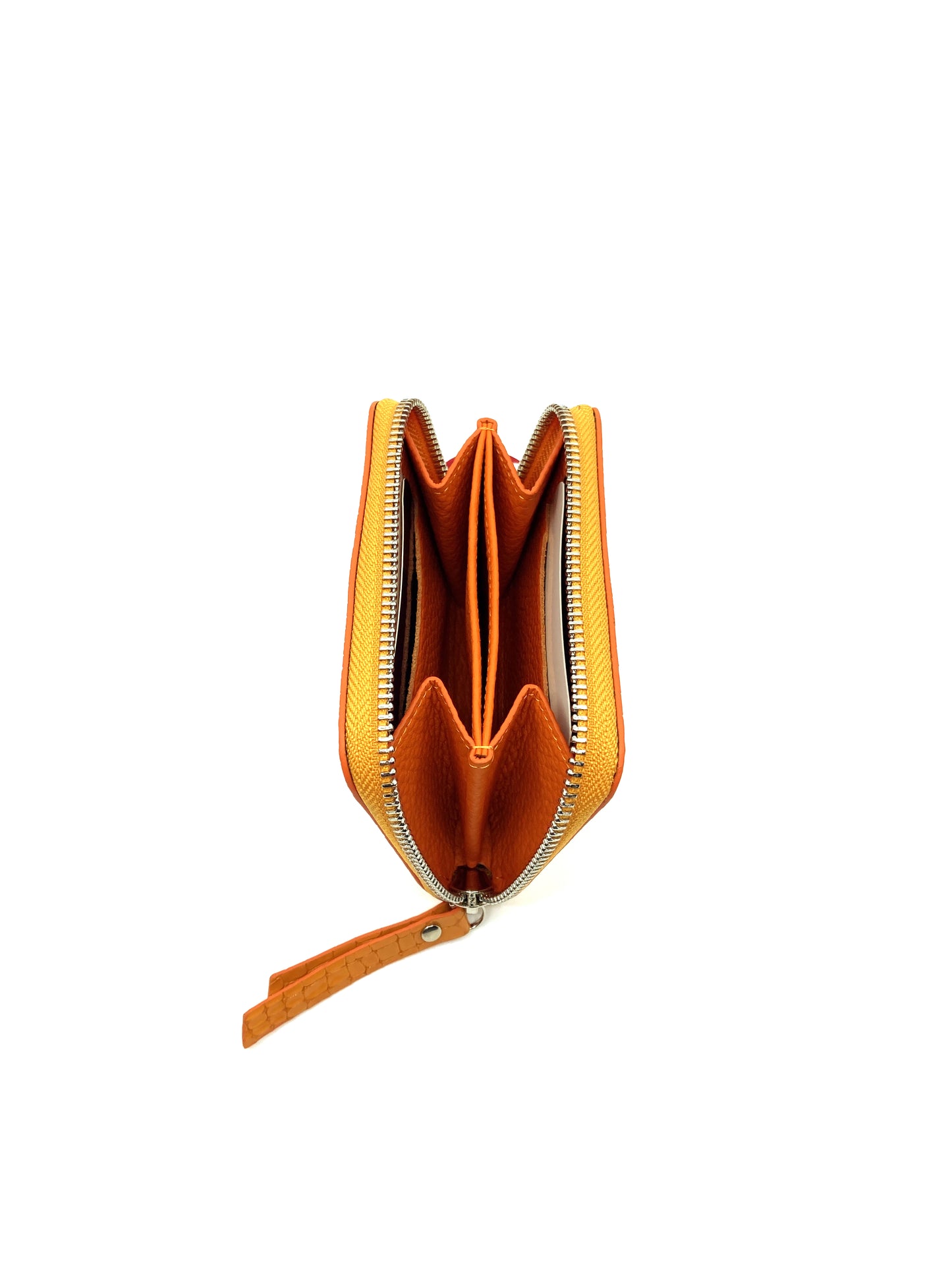 A Class Orange Leather Small Wallet - 262 091 89