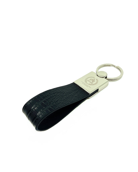 A Class Leather Key Chain Lizard Black - 110 041 01