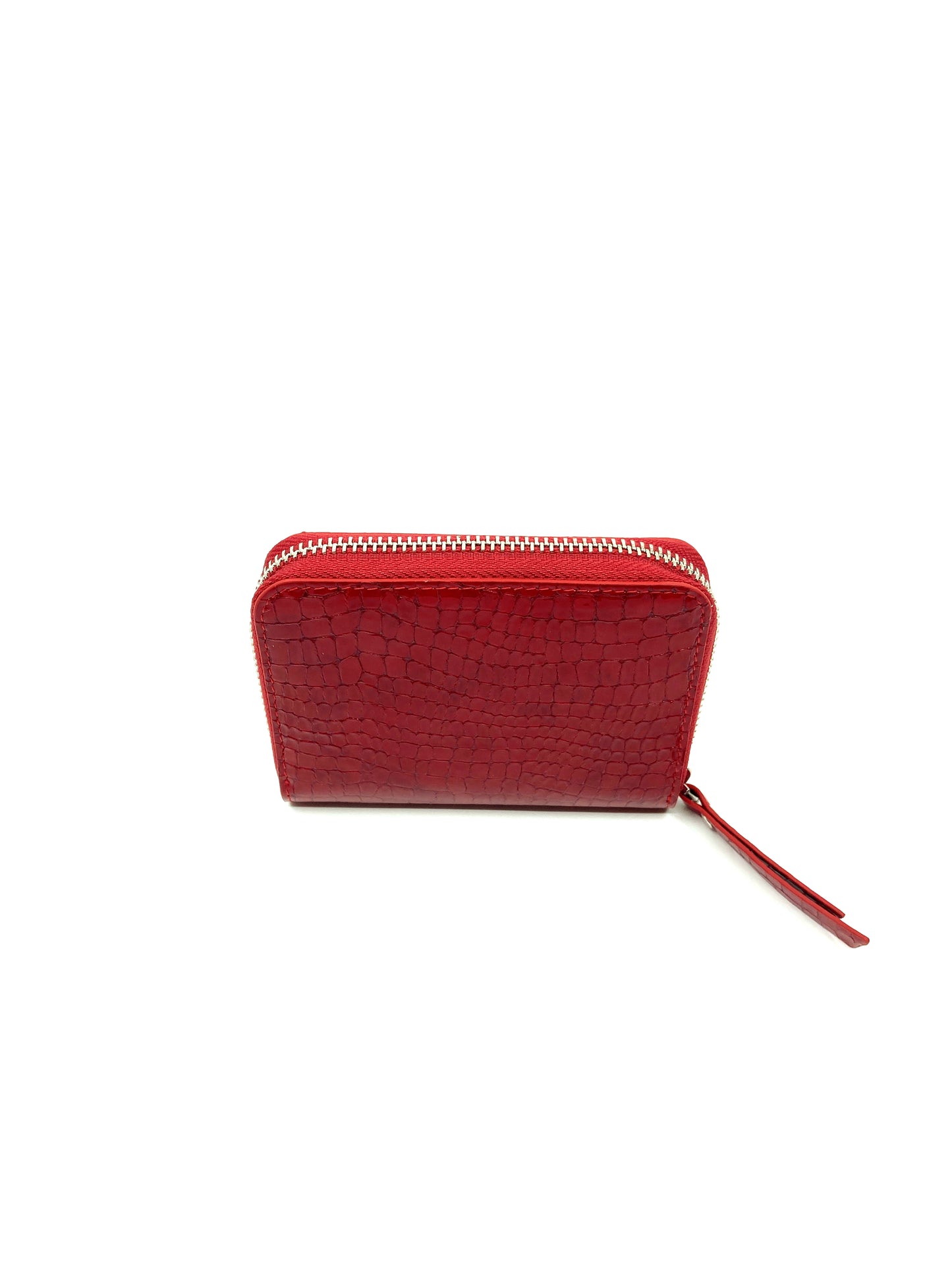 A Class Red Leather Small Wallet - 262 091 10