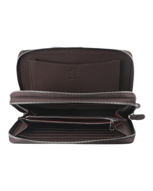 A Class Leather Clutch 101A PTN 02