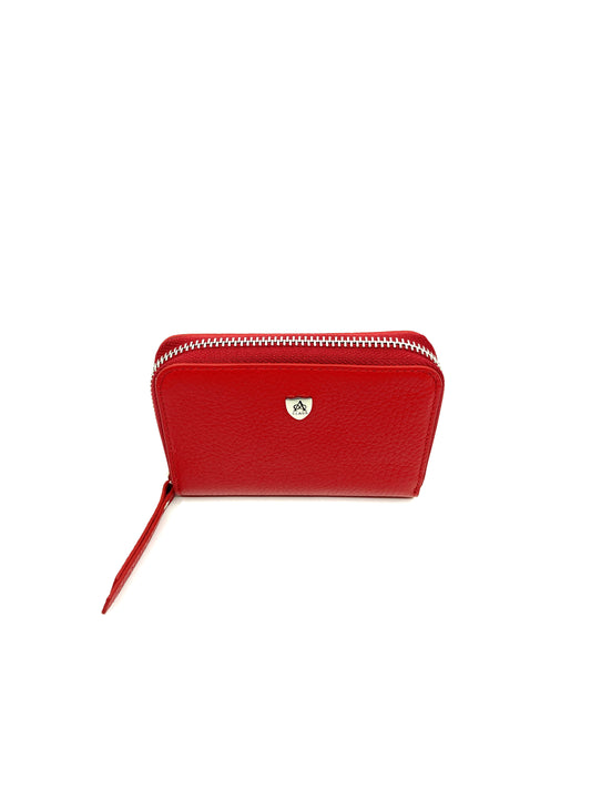 A Class Red Leather Small Wallet - 262 46B 10