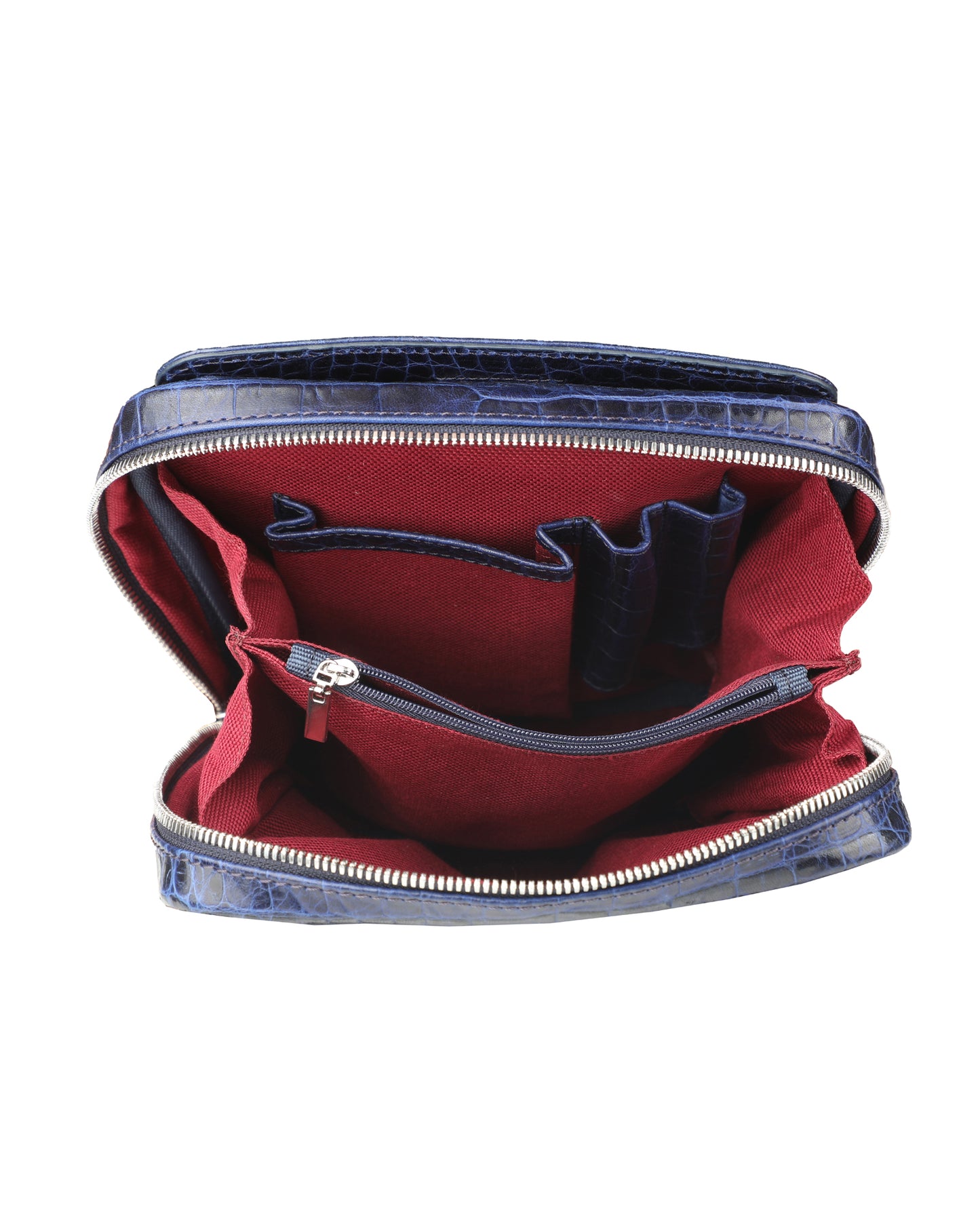 A Class Leather D. Navy Bag - 3420 667 08