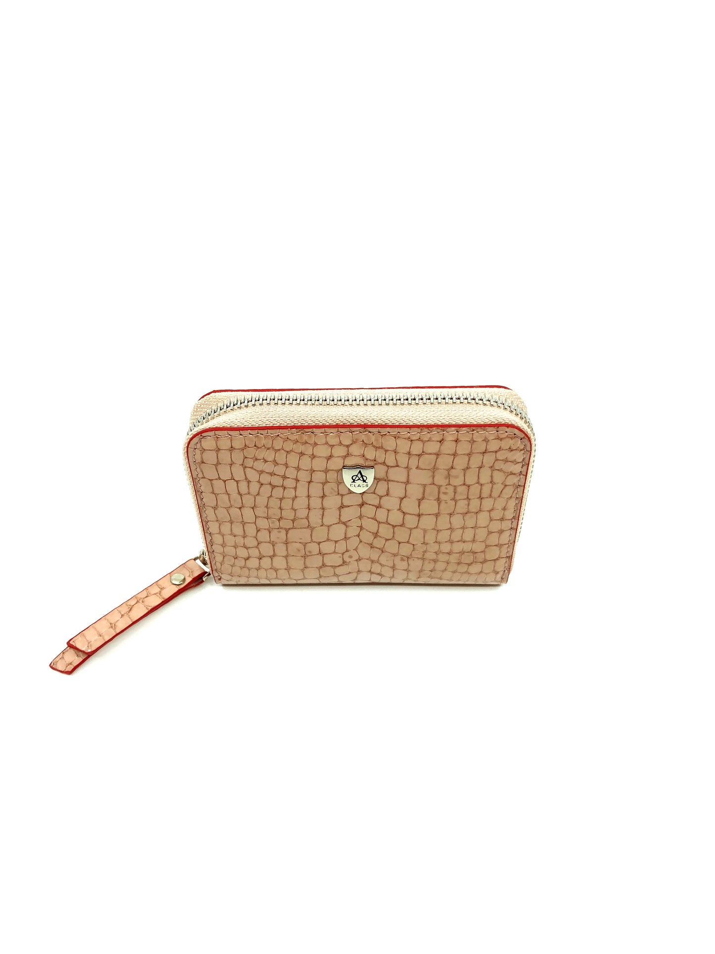 A Class Beige Leather Small Wallet - 262 091 67