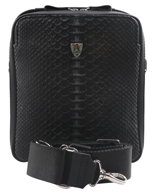 A Class Leather Python Bag 3872 PTN 133