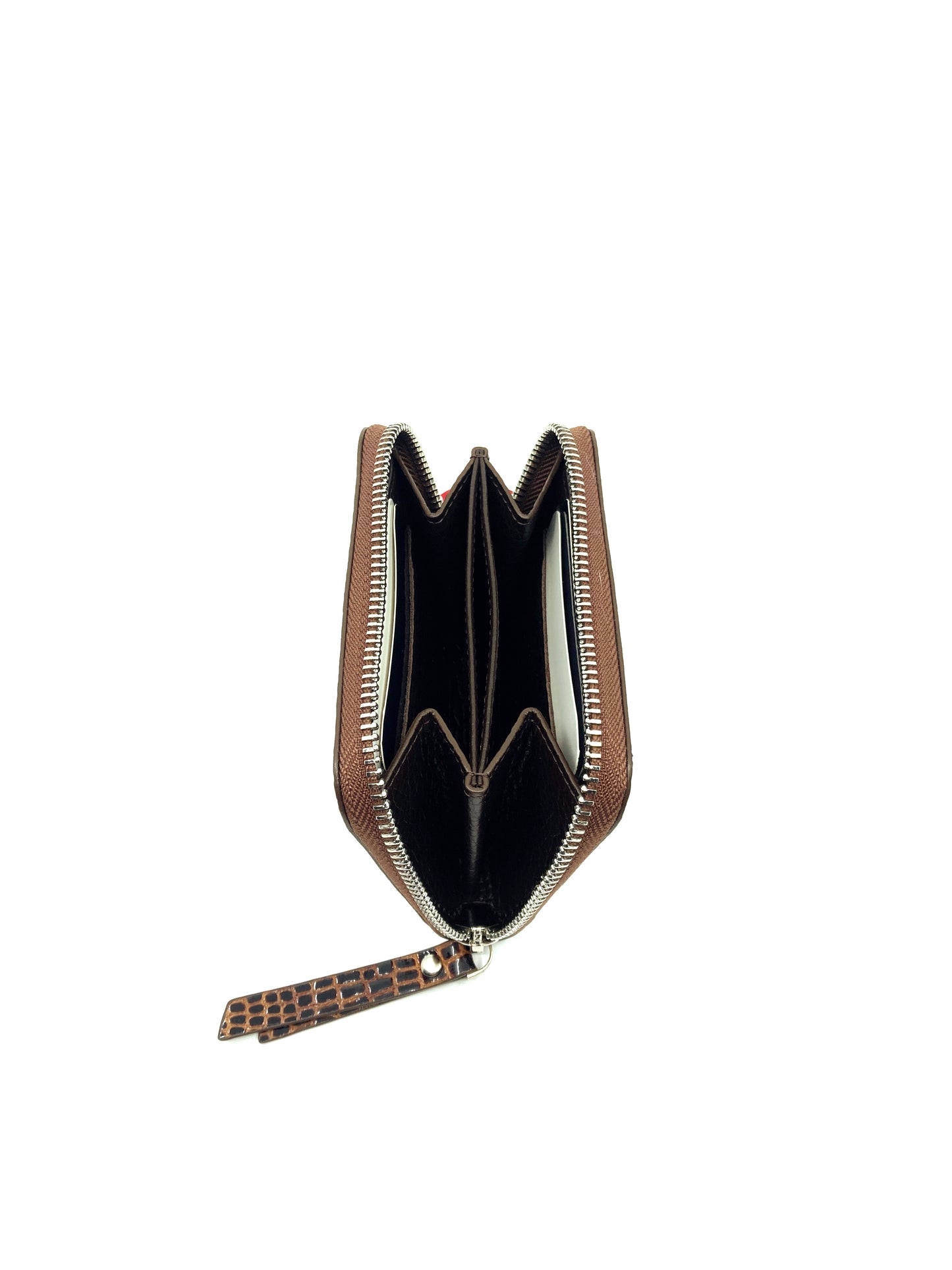 A Class L. Brown Leather Small Wallet - 262 091 04