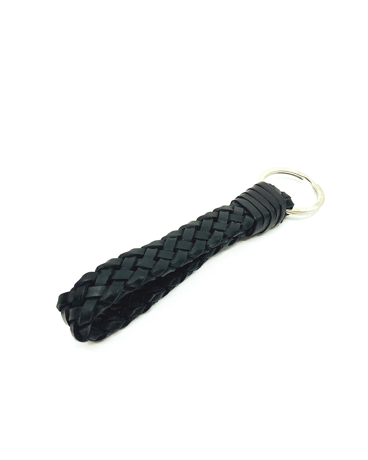 A Class Leather Key Chain Handbraid Black - 111 000 01