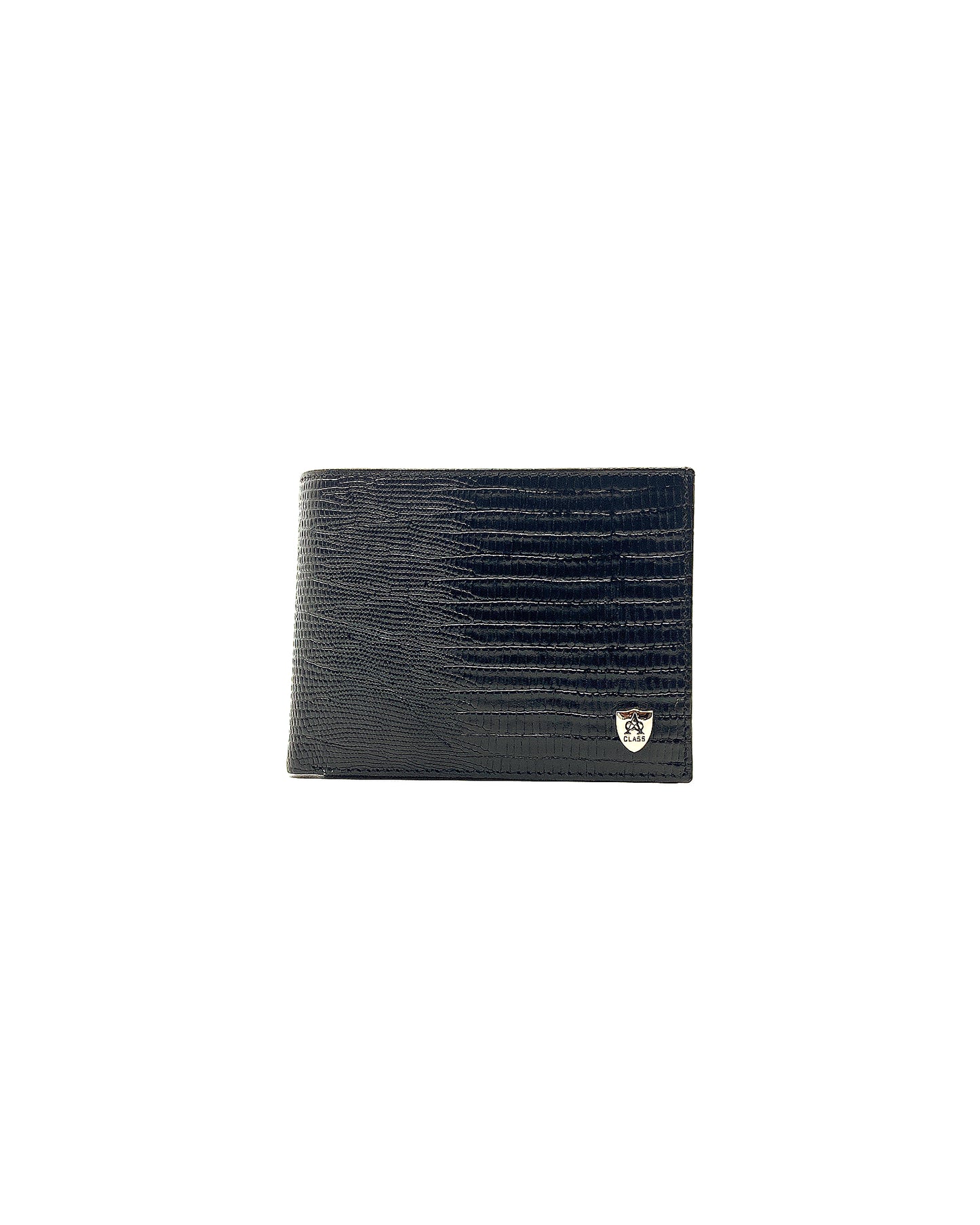 A Class Leather Lizard Black Man Wallet - 173 041 01