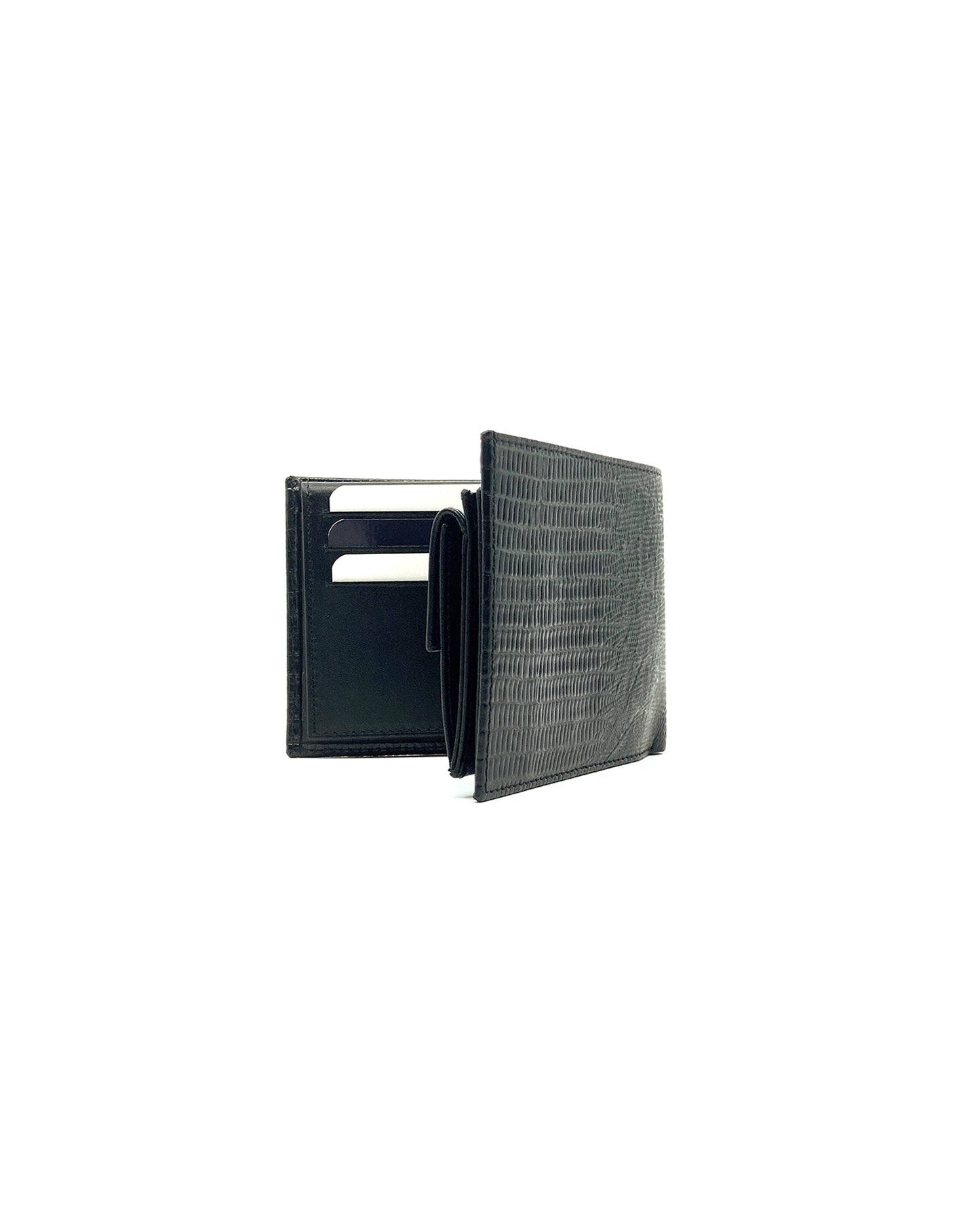 A Class Leather Lizard Black Man Wallet - 173 041 01
