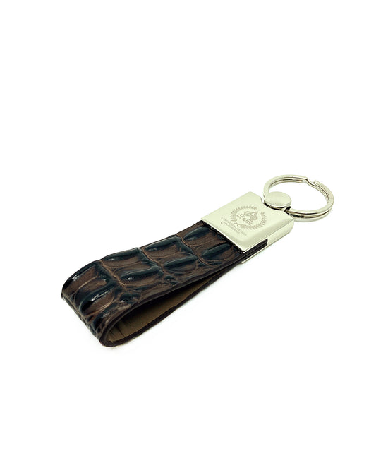 A Class Leather Key Chain Calido Brown - 110 067 02