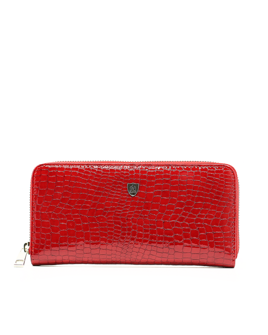 A Class Red Leather Wallet - 197 091 10