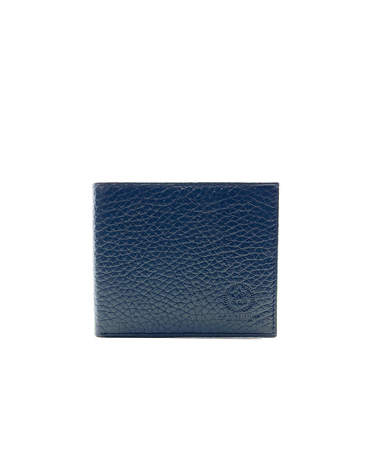 A Class Leather Floter Navy Blue  Thin Man Wallet - 136 46B 08