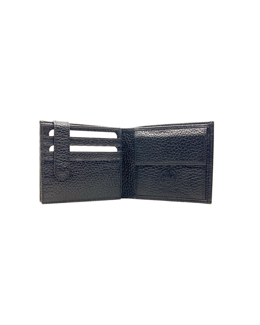 A Class Leather Floter All Black Man Wallet - 126 46B 01