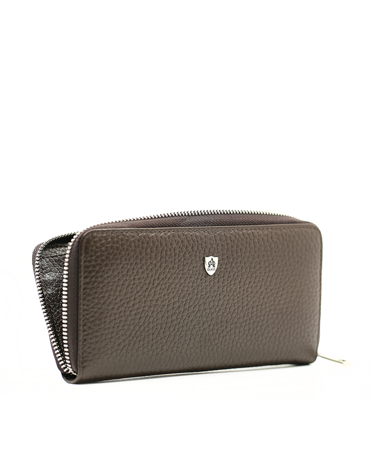 A Class Brown Leather Wallet - 197 46B 02