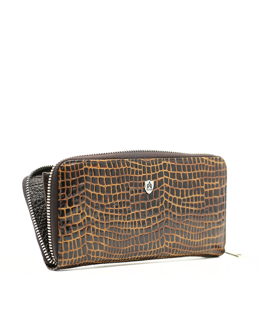 A Class L. Brown Leather Wallet - 197 091 04