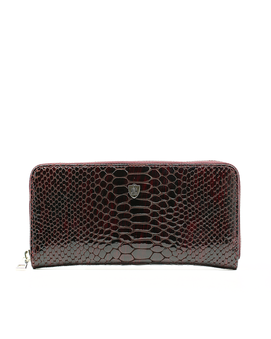 A Class Burgundy Leather Wallet - 197 245 03