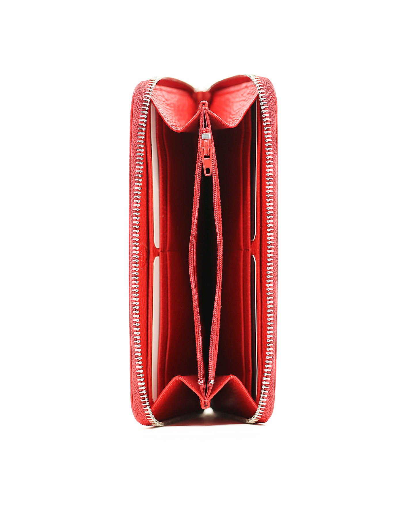 A Class Red Leather Wallet - 197 46B 10