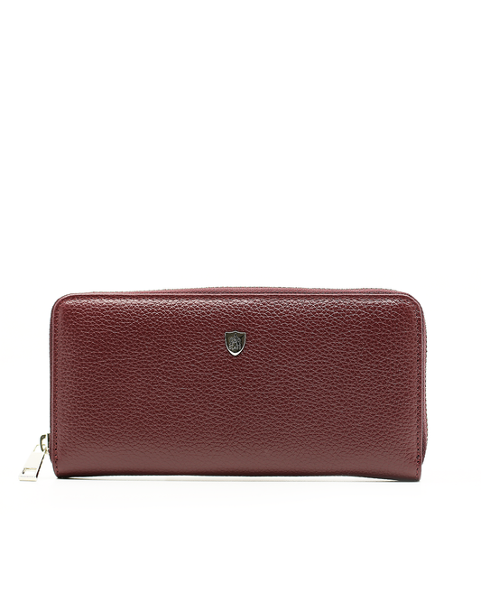 A Class Burgundy Leather Wallet - 197 46B 03