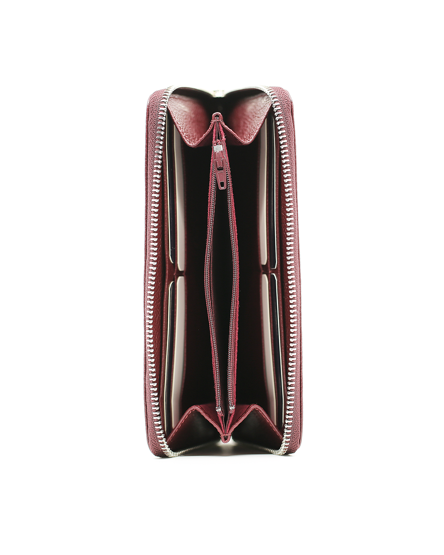 A Class Burgundy Leather Wallet - 197 46B 03