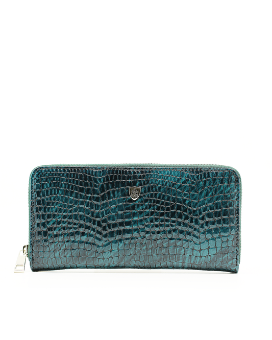 A Class Green Leather Wallet - 197 091 09
