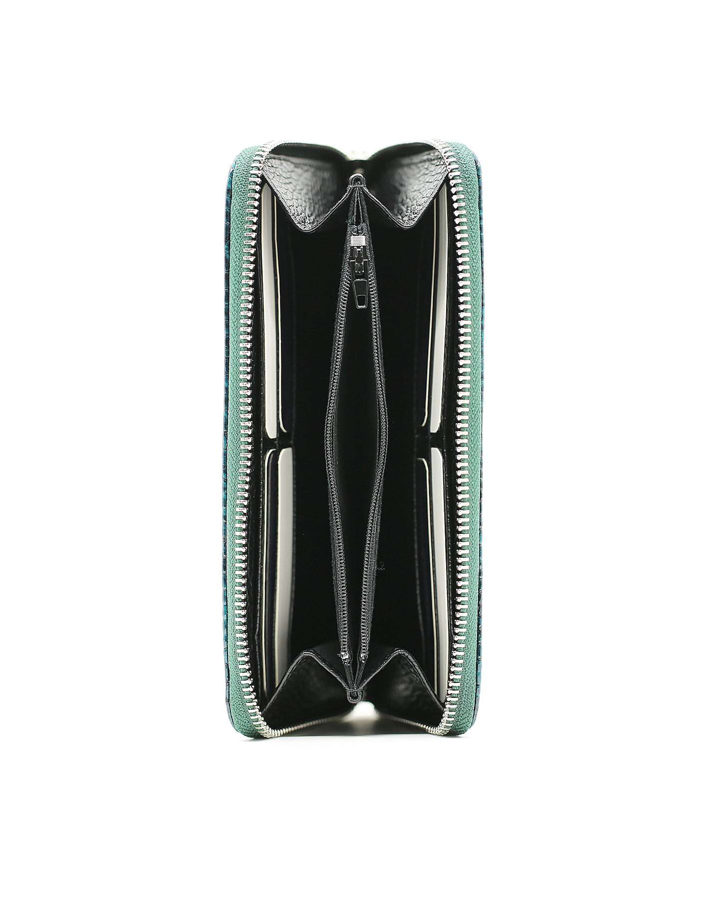 A Class Green Leather Wallet - 197 091 09