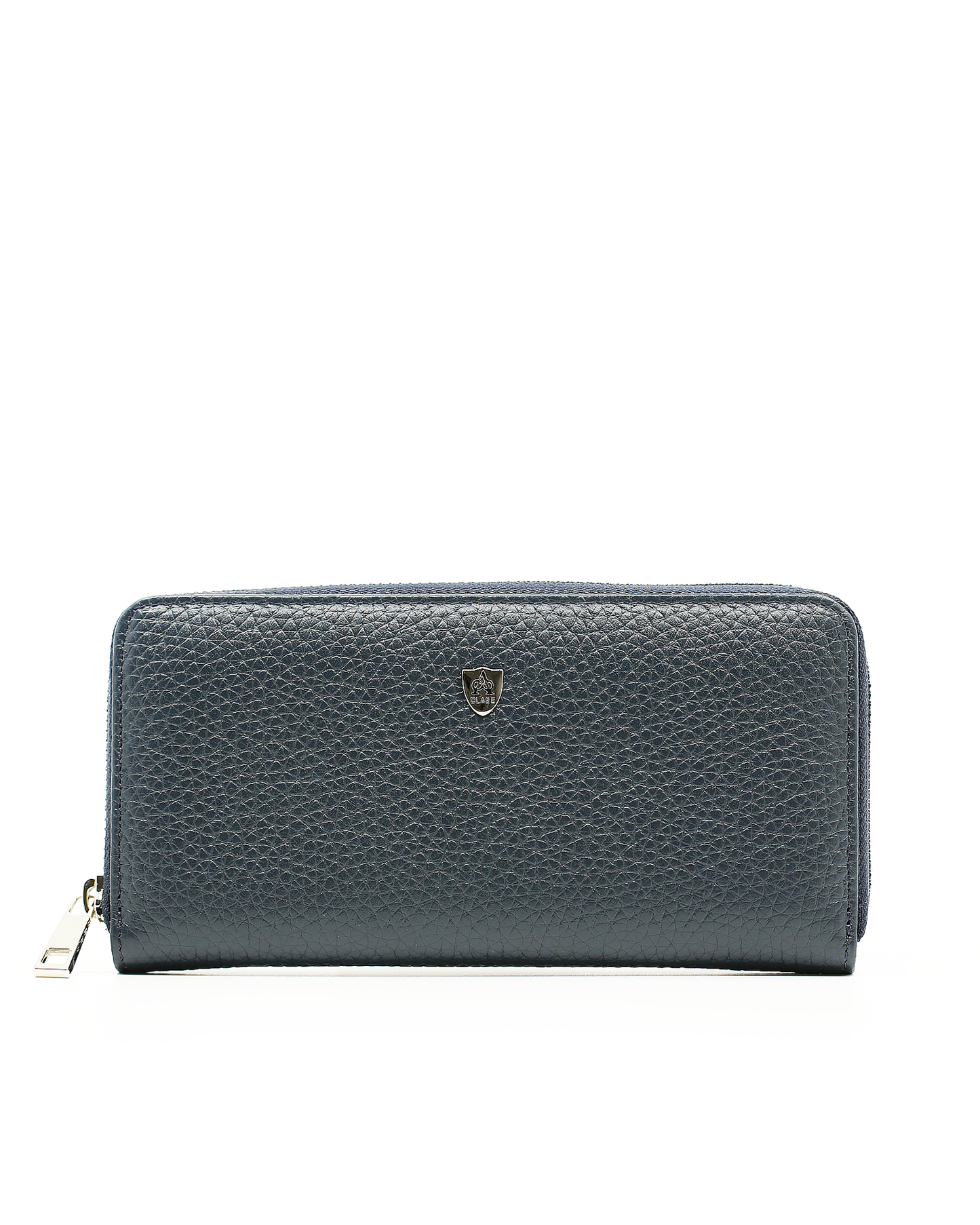 A Class Navy Leather Wallet - 197 46B 08