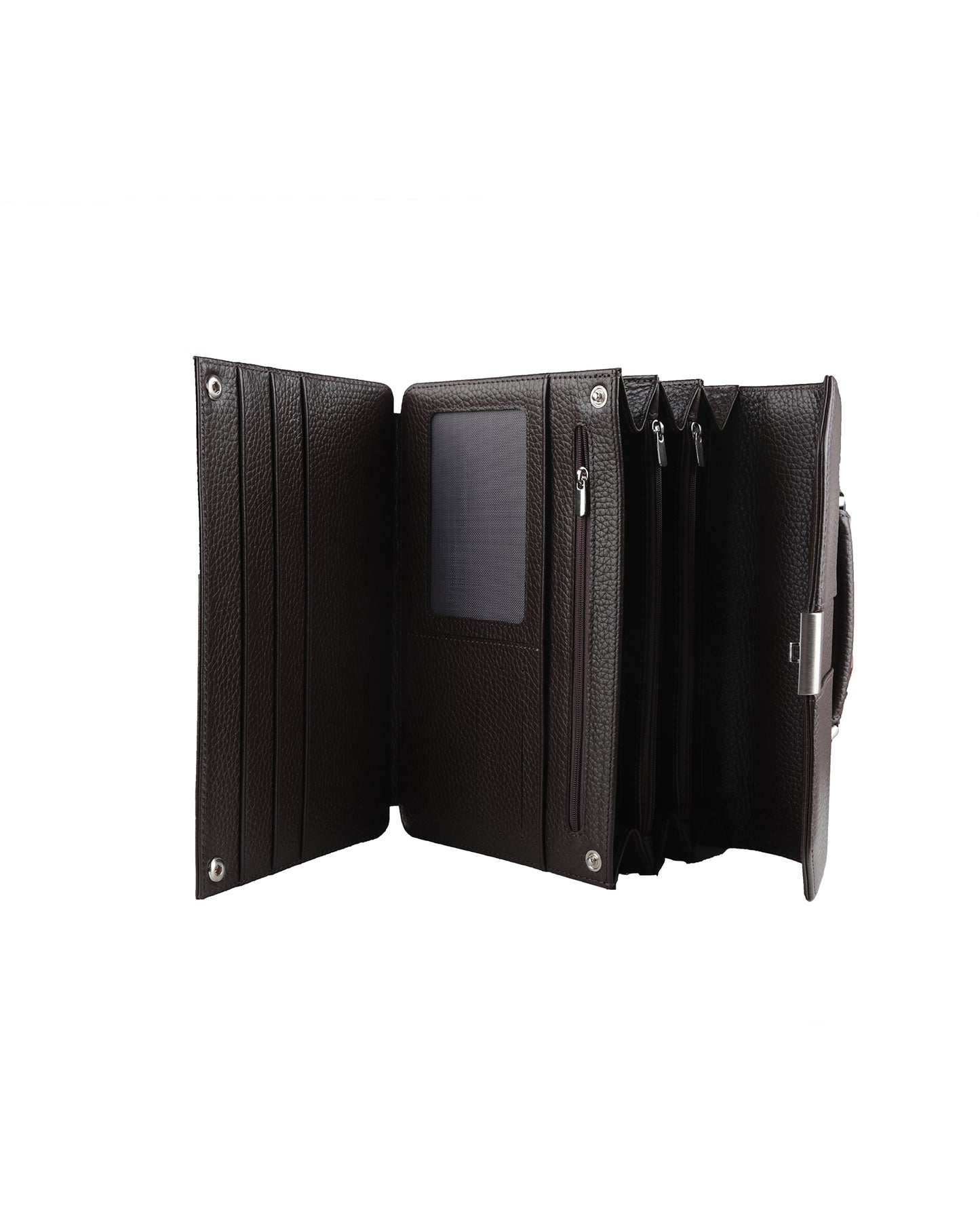 A Class Leather D. Brown Bag - 3750 46B 02