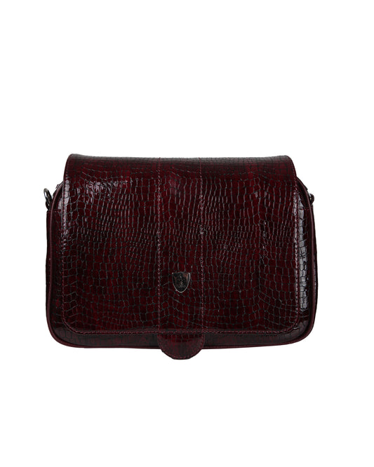 A Class Leather Burgundy Bag  - 409 091 03
