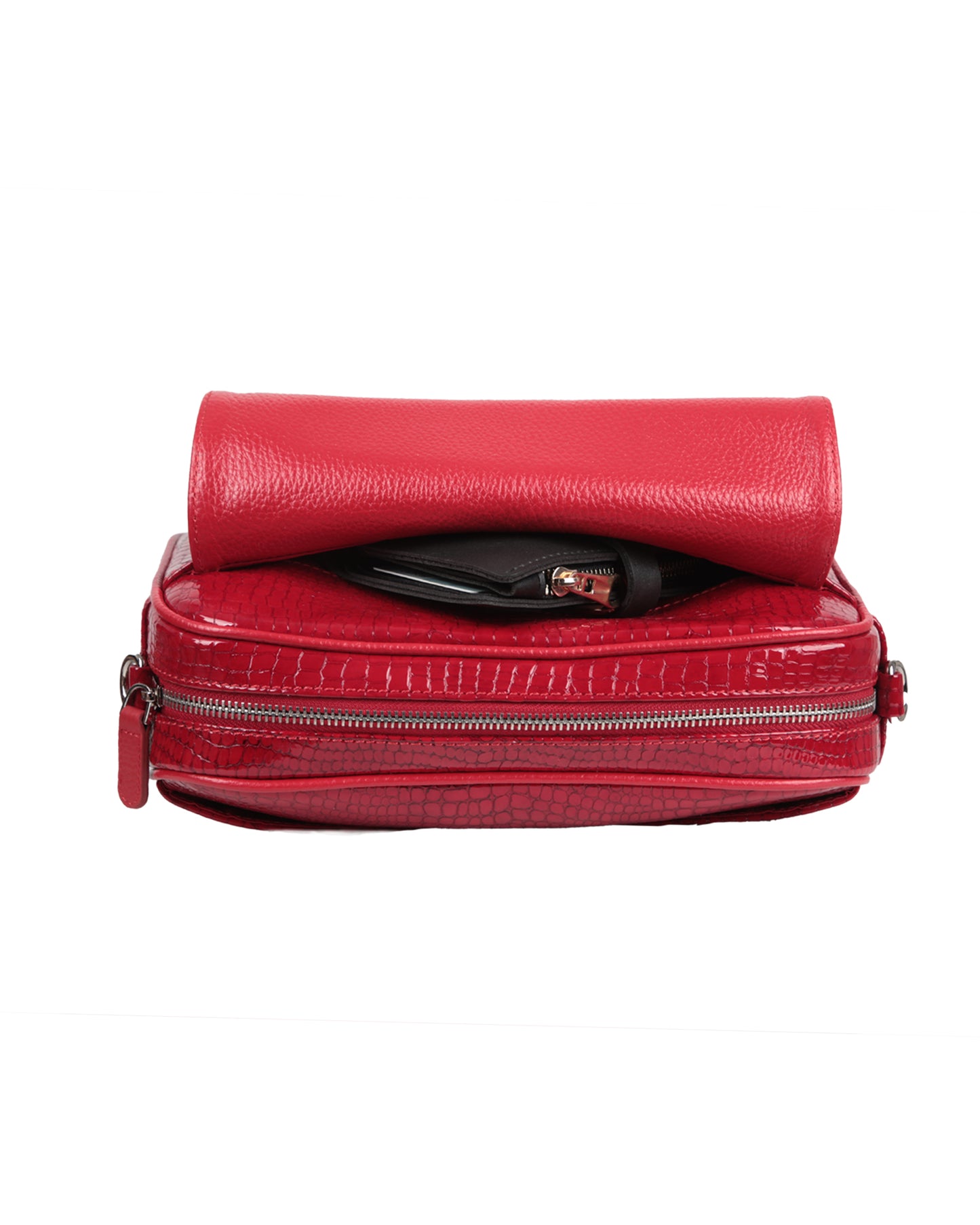 A Class Leather Red Bag - 409 091 10