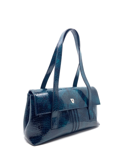 A Class Leather Green Tote Bag - 498 091 09