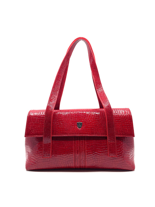 A Class Leather Red Tote Bag - 498 091 10