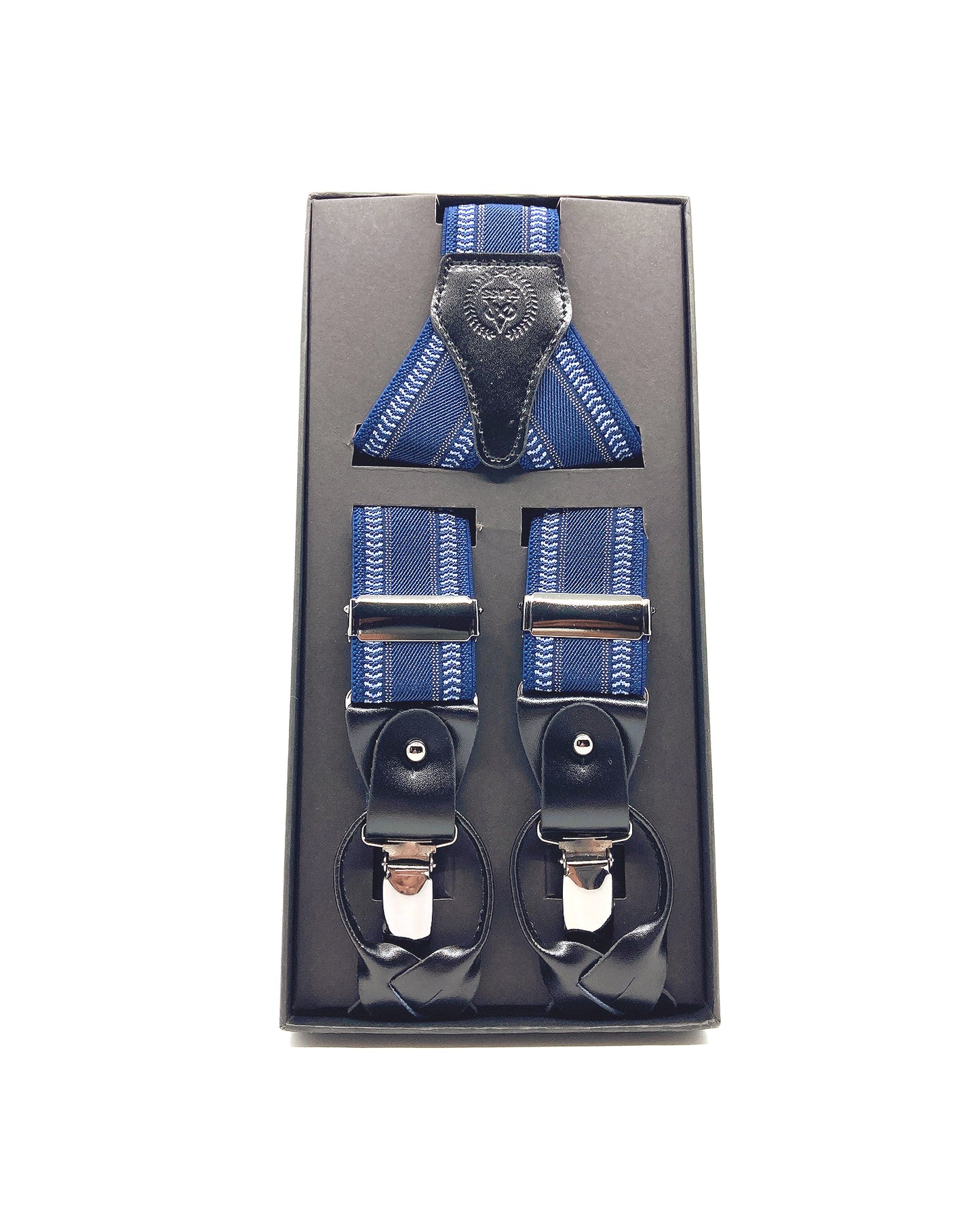 A Class Blue Suspenders - 122 SSP 01