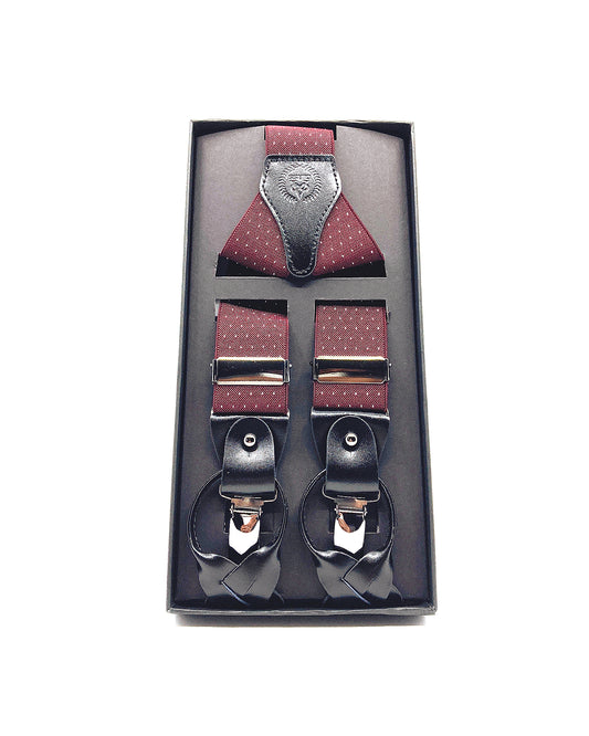 A Class Red Suspenders - 122 SSP 01