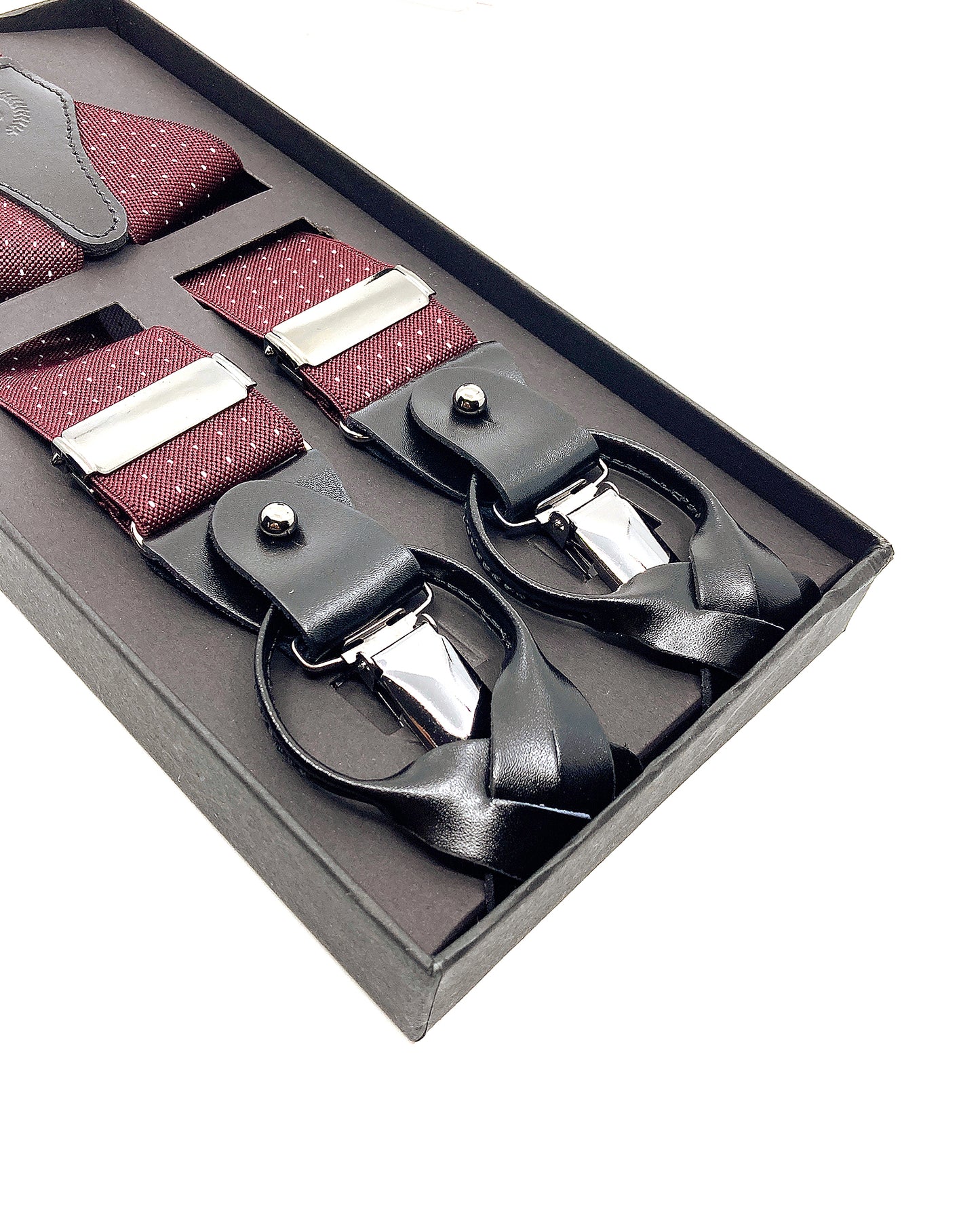 A Class Red Suspenders - 122 SSP 01